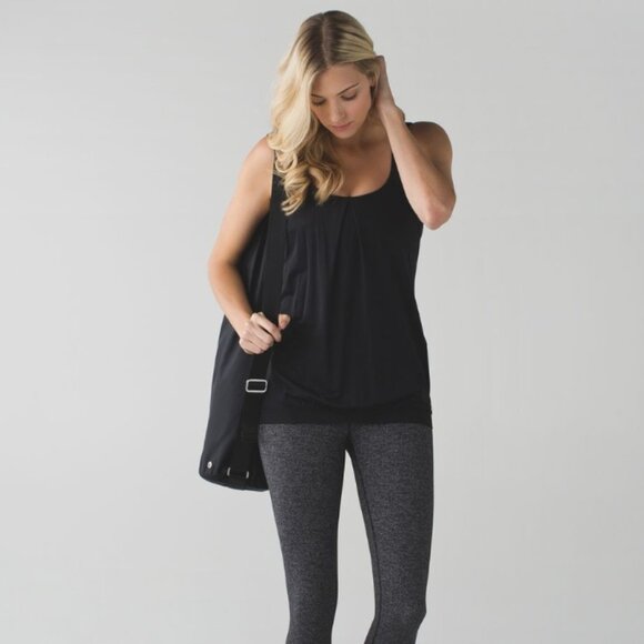 Lululemon Nouveau Limits Black Tank Top Size ~XS - Picture 3 of 12